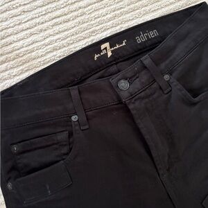 7 Jeans - For All ManKind - Adrien - Men’s Black Skinny Jeans